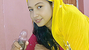 Hot Indian Desi First Time Sucking Dick