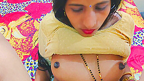 Indian Coupleshares Bed With Stepmom While His Stepsister Hides Under The Bed Inhindi Audio